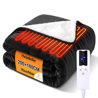 Couverture chauffante électrique, idée cadeau pour l'hiver